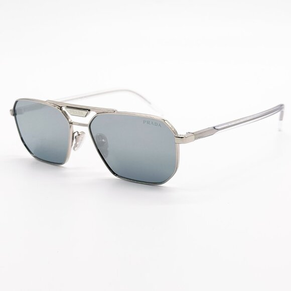 NEW PRADA PR58YS POLARIZED 1BC02R MEN SUNGLASSES SPR 58Y 1BC02R PR 58YS - Picture 11 of 14